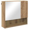 vidaXL Armoire Miroir Ch&ecirc;ne artisanal 59 x 17 x 55 cm