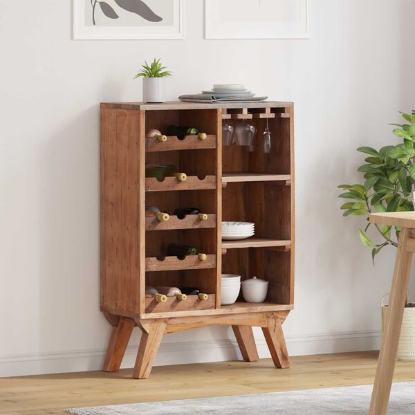 vidaXL &Eacute;tag&egrave;re Marron 60 x 30 x 90 cm Bois Recycl&eacute; Solide