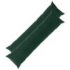 vidaXL Coussin avec oreiller HEERLEN 2 pi&egrave;ces Vert fonc&eacute; Velours