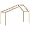 vidaXL Toit de lit pour enfants 213x95,5x144,5 cm bois de pin massif