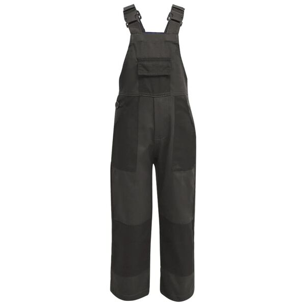 vidaXL Salopette &agrave; bavette pour enfants Taille 98 / 104 Gris