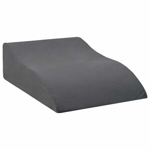 vidaXL Coussin pour les jambes 68 x 40 x 18 cm Mousse PU Gris