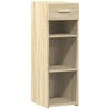 vidaXL Buffet chêne sonoma 30x42,5x93 cm bois d'ingénierie