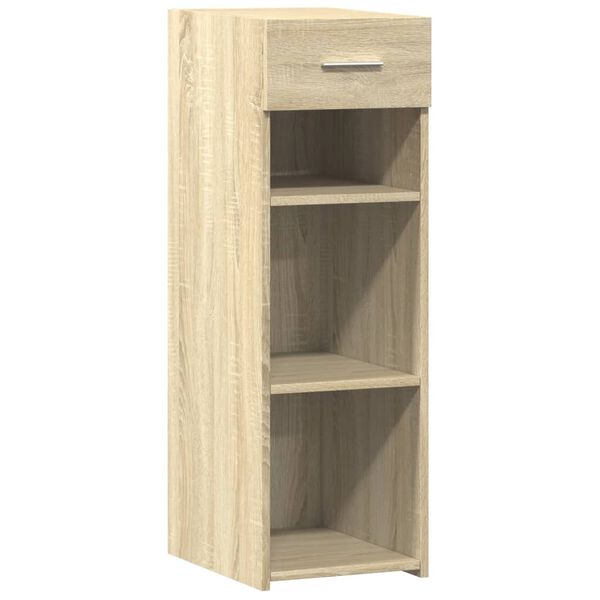 vidaXL Buffet chêne sonoma 30x42,5x93 cm bois d'ingénierie