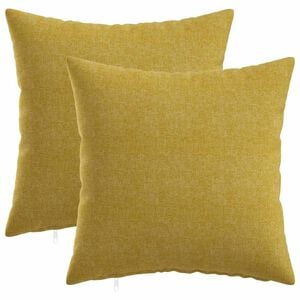 vidaXL Housse de coussin 2 pc HEERLEN Vert clair 30 x 30 cm Tissu
