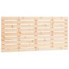 vidaXL T&ecirc;te de lit murale 156x3x63 cm Bois massif de pin
