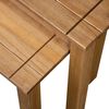 vidaXL Tables gigognes 2 pcs Bois de pin massif Assortiment Panama