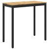 vidaXL Table de Bar de Jardin Blanc et noir 108,5 x 55 x 105 cm
