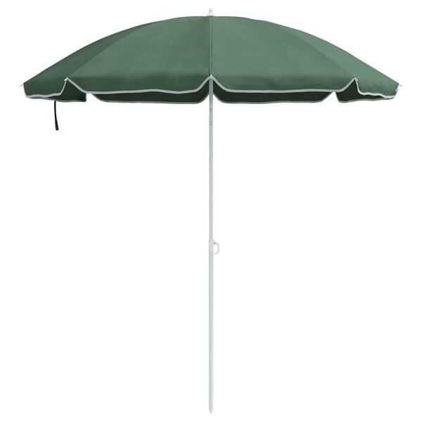 vidaXL Parasol Vert 161 x 161 x 193 cm Polyester