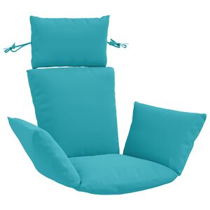 vidaXL Coussin Adirondack PUTTEN 100 % polyester Turquoise