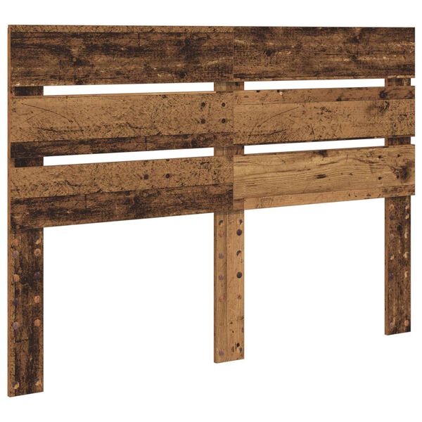 vidaXL T&ecirc;te de lit Bois ancien 150 cm Bois d'ing&eacute;nierie