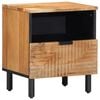 vidaXL Table de chevet 40x33x46 cm en bois massif d'acacia