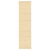 vidaXL Tapis Bambou 80x300 cm Naturel