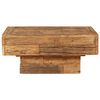 vidaXL Table basse Bois de r&eacute;cup&eacute;ration massif 70x70x30 cm
