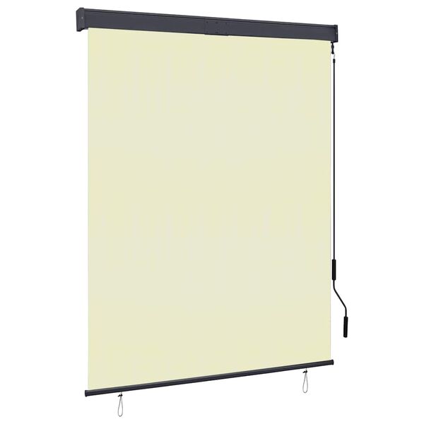vidaXL Store roulant d'ext&eacute;rieur 140 x 250 cm Cr&egrave;me