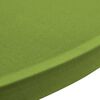 vidaXL Housses de table extensible 4 pcs 60 cm Vert