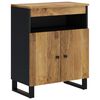 vidaXL Buffet avec 2 portes 60x33x75 cm bois massif de manguier