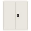 vidaXL Classeur blanc 90x40x105 cm acier