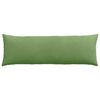 vidaXL Coussins de canap&eacute; 2 pcs Vert clair 120 x 40 cm