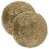 vidaXL Coussin avec oreiller HEERLEN 2 pi&egrave;ces Gris clair Fleece PV