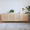 vidaXL Portes d'armoire &agrave; persiennes 4 pcs 61,5x59,4 cm pin massif