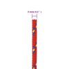 vidaXL Corde de bateau Rouge 3 mm 25 m Polypropyl&egrave;ne
