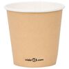 vidaXL Tasses &agrave; caf&eacute; en papier 120 ml 1000 pcs Marron