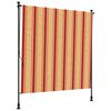 vidaXL Store Roulant Ext&eacute;rieur Multicolore 200 x 270 cm