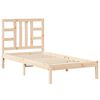 vidaXL Cadre de lit sans matelas 90x190 cm bois massif
