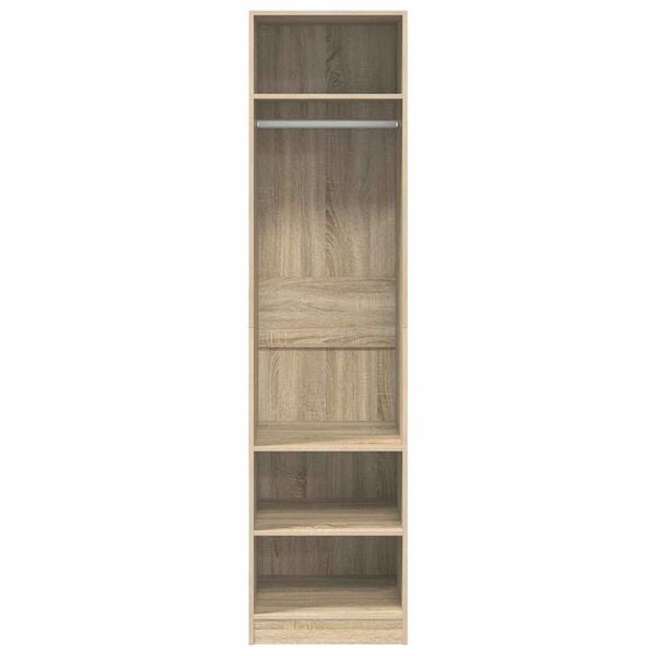 vidaXL Garde-robe Ch&ecirc;ne sonoma 50x50x200 cm Bois d'ing&eacute;nierie