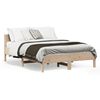 vidaXL Cadre de lit sans matelas 135x190 cm bois de pin massif