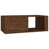 vidaXL Table basse Ch&ecirc;ne marron 100x50,5x35 cm Bois d'ing&eacute;nierie