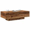 vidaXL Table basse vieux bois 100x49,5x31 cm bois d'ing&eacute;nierie