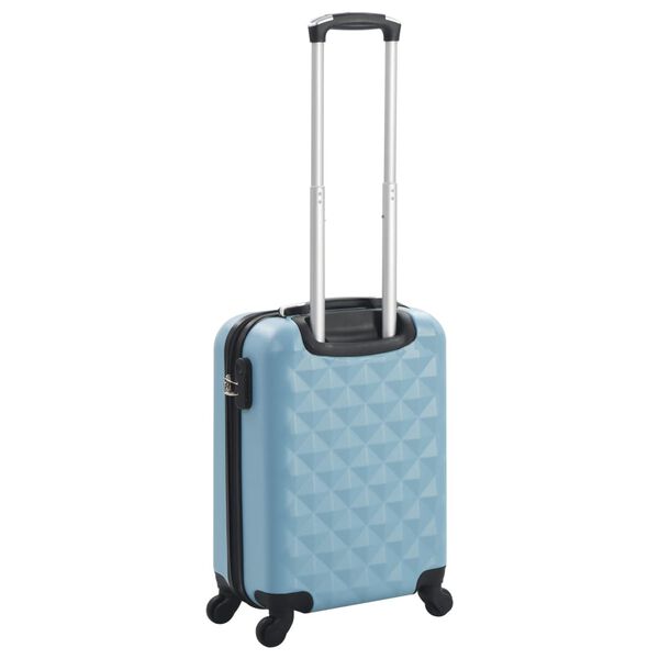 vidaXL Valise rigide Bleu ABS