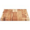 vidaXL &Eacute;tag&egrave;res flottantes 4 pcs 80x30x2 cm acacia massif &agrave; l'huile