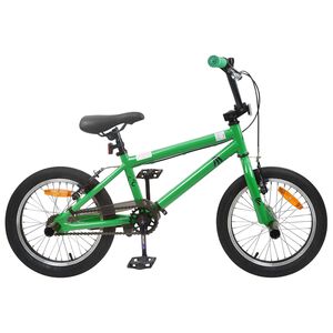 vidaXL BMX 20 Pouces pour les plus de 9 ans Vert