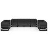 vidaXL Salon de jardin 8 pcs avec coussins Bois de pin massif