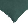 vidaXL Coussins de canap&eacute; 2 pcs Vert fonc&eacute; 80 x 80 cm