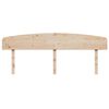 vidaXL T&ecirc;te de lit 200 cm bois massif de pin