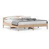 vidaXL Cadre de lit sans matelas 200x200 cm bois massif de pin