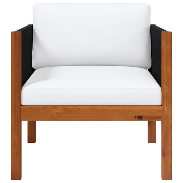 vidaXL Chaises de jardin lot de 2 Bois d'acacia massif