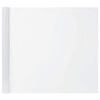 vidaXL Film de fenêtre statique dépoli blanc 90x2000cm PVC
