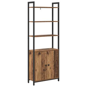 vidaXL Biblioth&egrave;que 6 niveaux 60 x 24 x 161 cm Bois d'ing&eacute;nierie