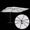 vidaXL Parasol Sable 352 x 251 x 265 cm Polyester et Aluminium
