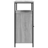 vidaXL Buffet sonoma gris 100x35x80 cm bois d'ing&eacute;nierie