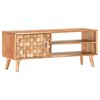 vidaXL Meuble TV 100x30x40 cm Bois d'acacia massif