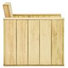 vidaXL Salon de jardin 5 pcs Bois de pin impr&eacute;gn&eacute;