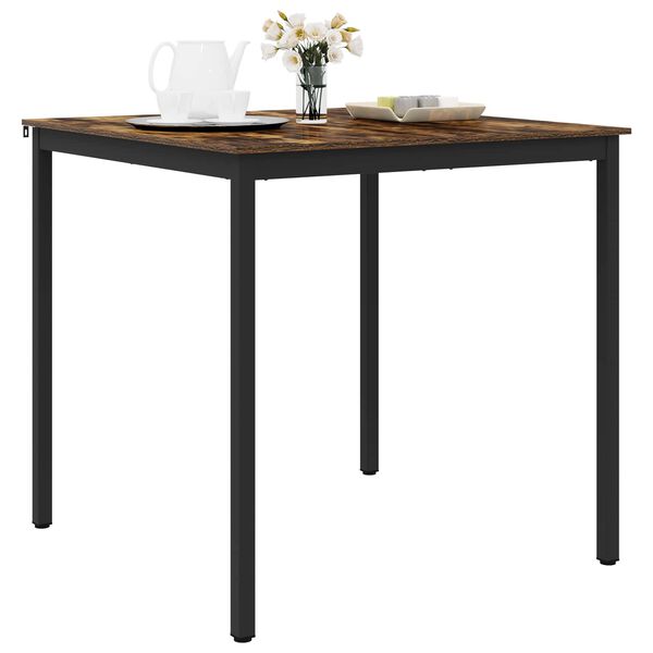 vidaXL Table de bar debout Bois d'ing&eacute;nierie