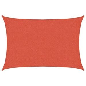 vidaXL Voile d'ombrage 160 g/m&sup2; Terre cuite 2x3 m PEHD
