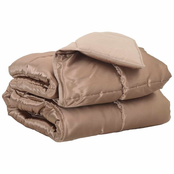 vidaXL Duvet complet toute l'ann&eacute;e Dor&eacute; 220 x 135 cm